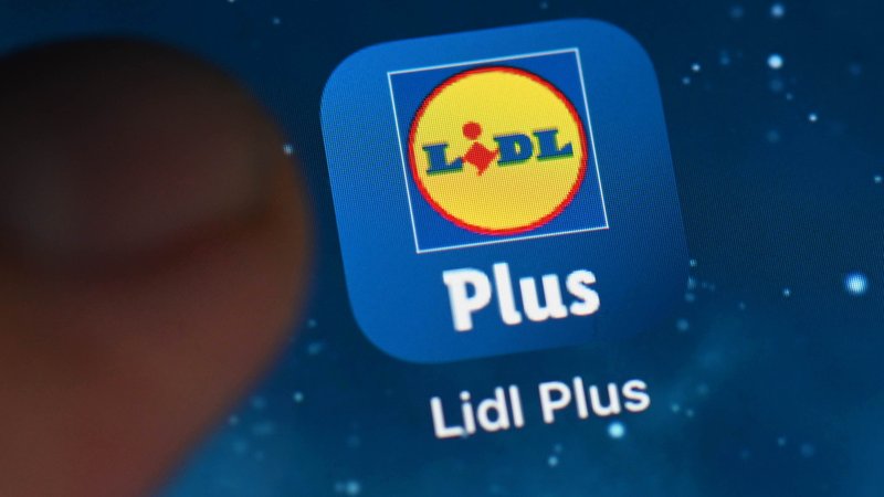 Die Start-Oberfläche der App von Lidl Plus. | Bild: picture alliance/dpa | Uli Deck Die Start-Oberfläche der App von Lidl Plus.