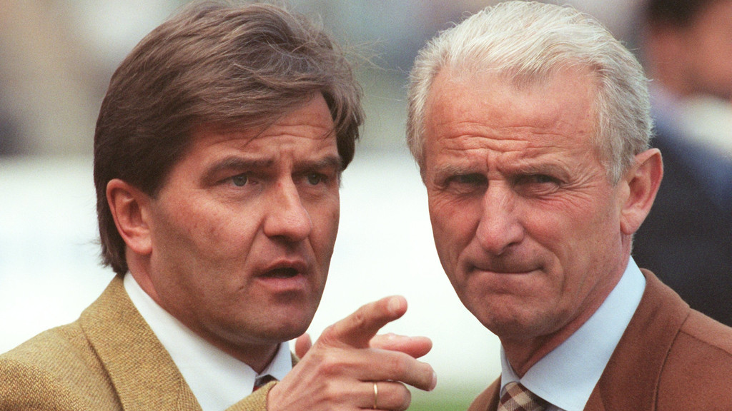 Markus Hörwick und Giovanni Trapattoni 1998