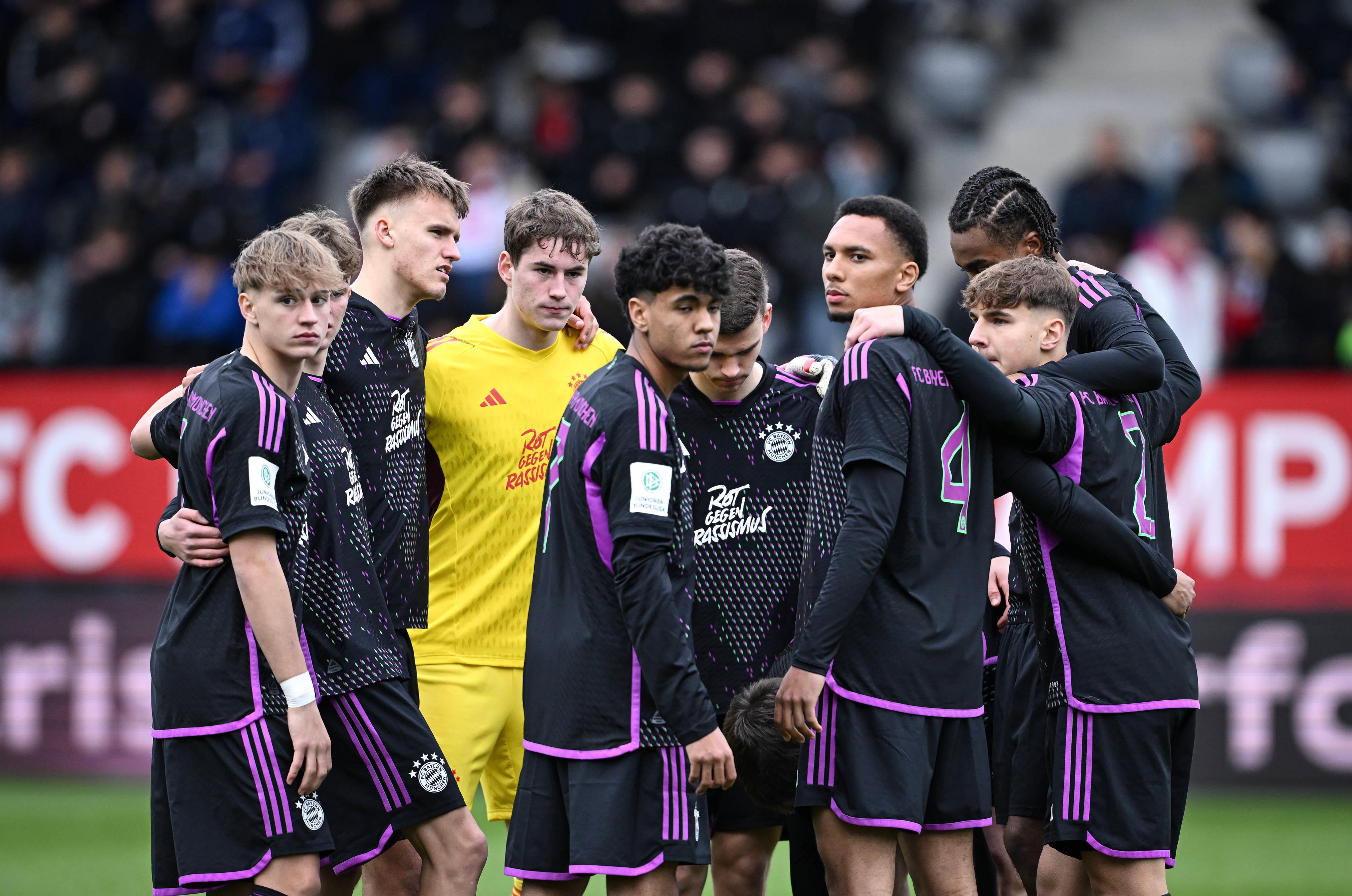 Ausgeschieden: das FC-Bayern-Team in der Youth League