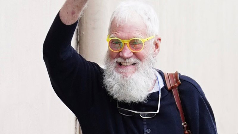 Zuversichtlich: Talk-Host David Letterman, den die meisten noch ohne Vollbart kennen | Bild: picture alliance/gotpap/STAR MAX/IPx Zuversichtlich: Talk-Host David Letterman, den die meisten noch ohne Vollbart kennen