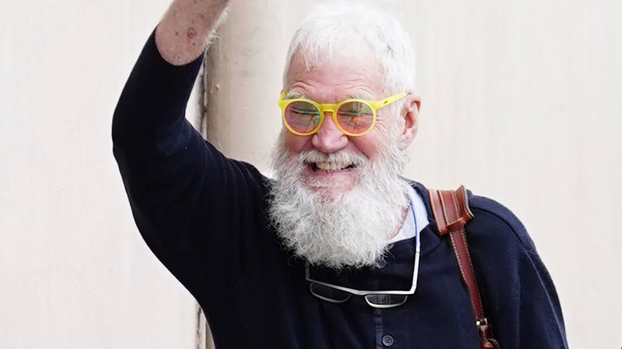 Zuversichtlich: Talk-Host David Letterman, den die meisten noch ohne Vollbart kennen 