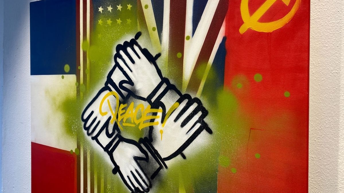 Graffito der "Gesprayt"-Ausstellung