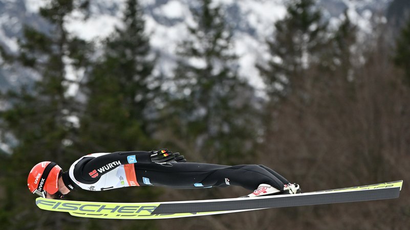 Markus Eisenbichler in Planica | Bild: picture alliance / ZUMAPRESS.com | Igor Kupljenik Markus Eisenbichler in Planica