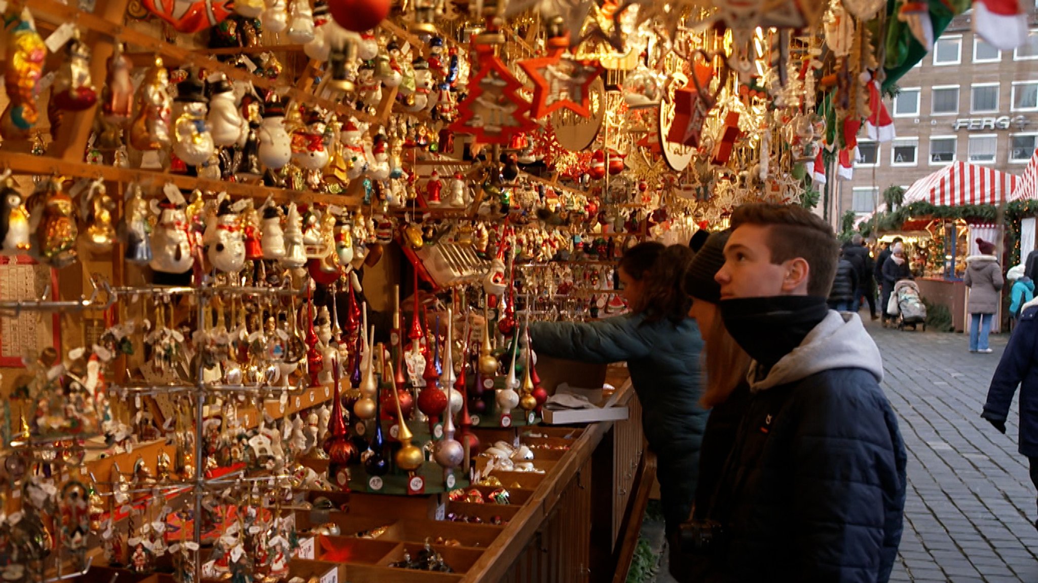 Nürnberger Christkindlesmarkt zieht positive Bilanz | Bild: BR Nürnberger Christkindlesmarkt zieht positive Bilanz