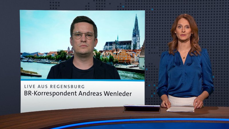 Zwei IS-Mitglieder festgenommen - Andreas Wenleder berichtet aus Regensburg