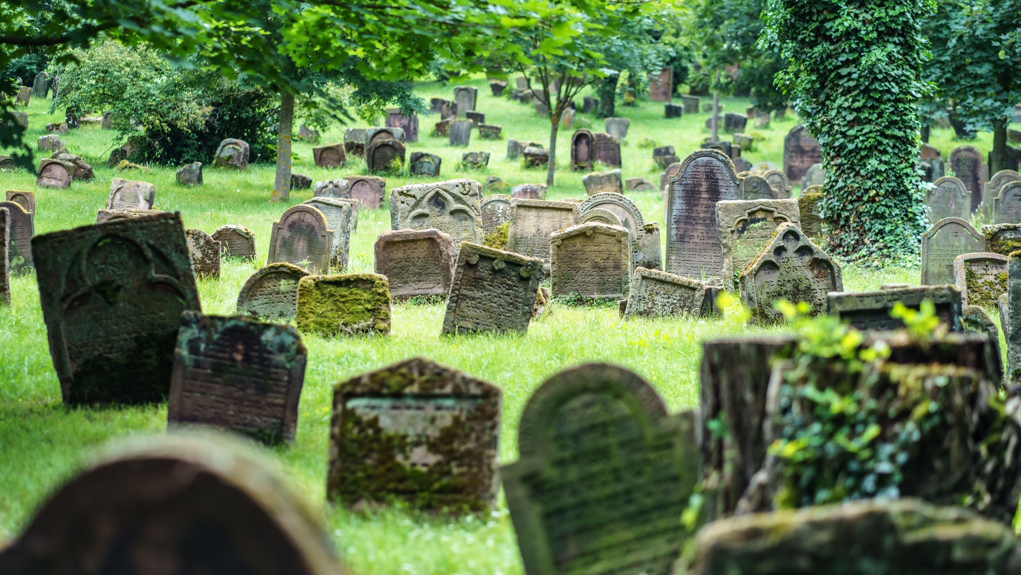 Friedhof "Heiliger Sand" in Worms