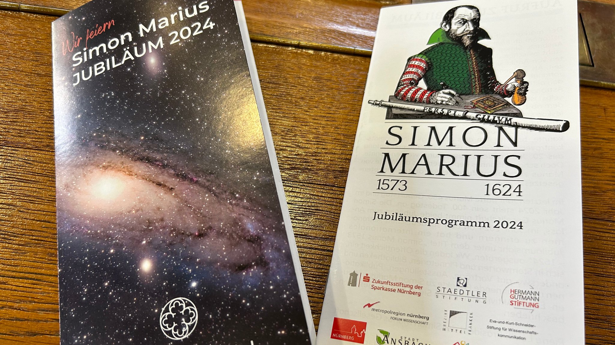 Jubiläums-Programmhefte für Simon Marius