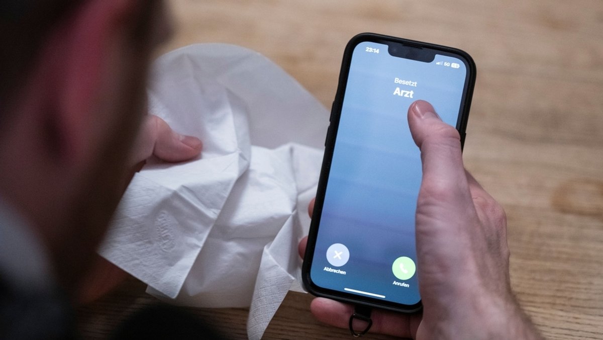 Bayerns Ärztepräsident pocht auf telefonische Krankschreibung