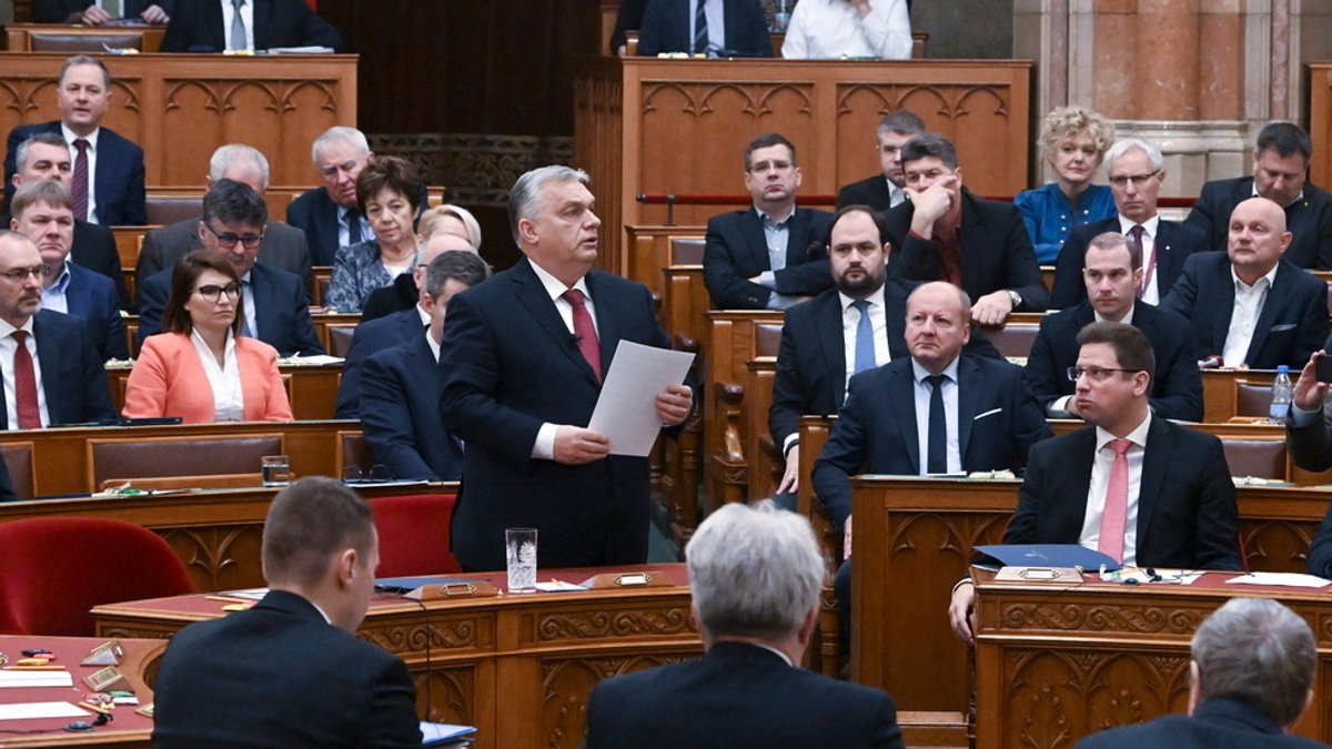 Ungarns Ministerpräsident sagt, dass seine Regierung einen Vorschlag zur Aufnahme von Gesprächen über die Mitgliedschaft der Ukraine in der Europäischen Union auf einem Gipfel der Staats- und Regierungschefs in dieser Woche blockieren wird.