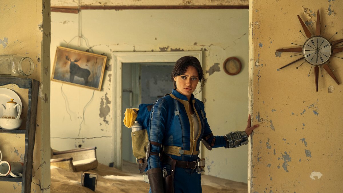 Außerhalb des Schutzbunkers noch ein bisschen verloren: Lucy McLean (Ella Purnell) in "Fallout".