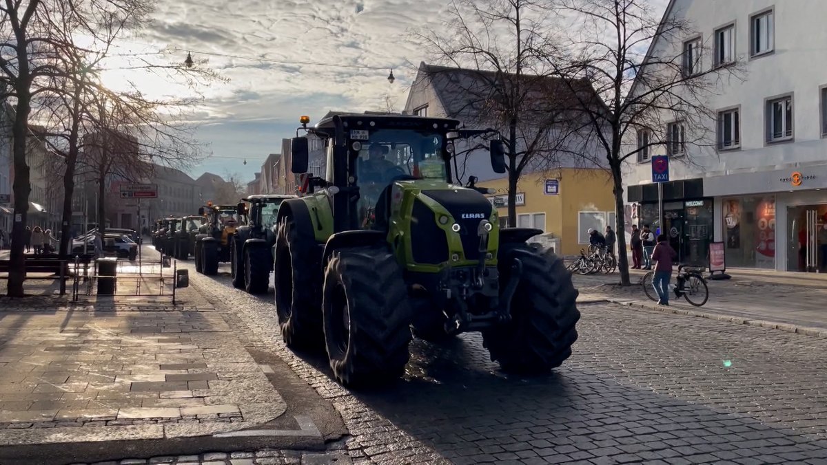 Bauernproteste auch in Bayern