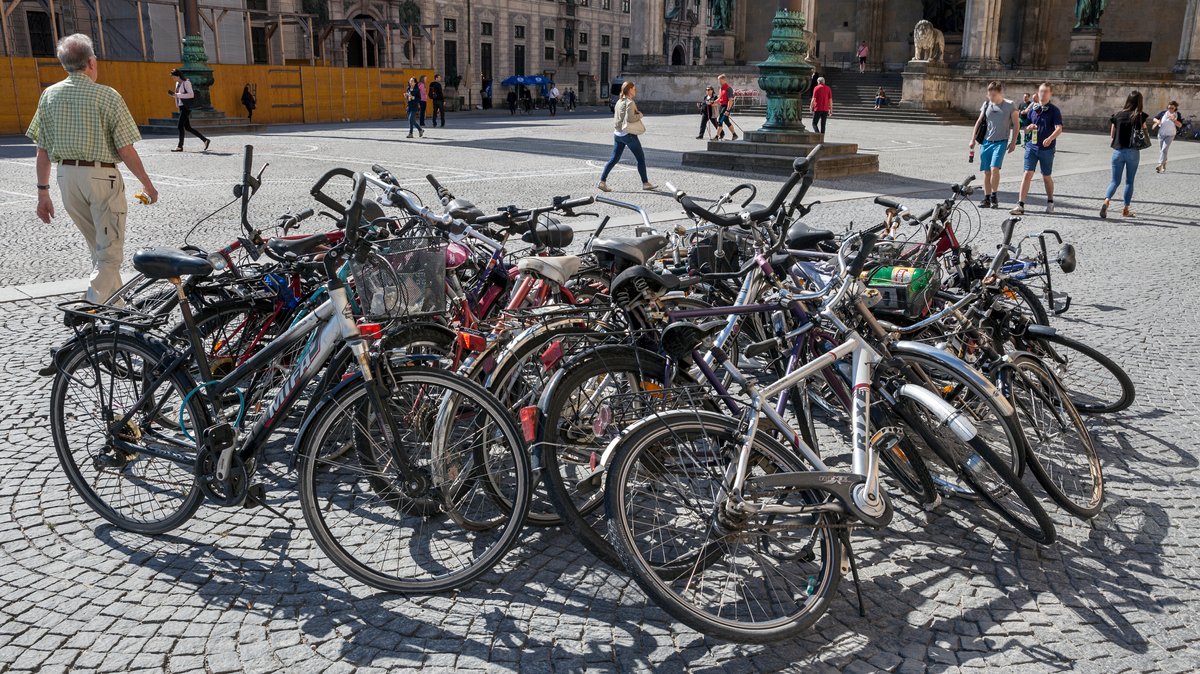 Aus Alt mach Neu - Münchner recycelt Fahrräder  