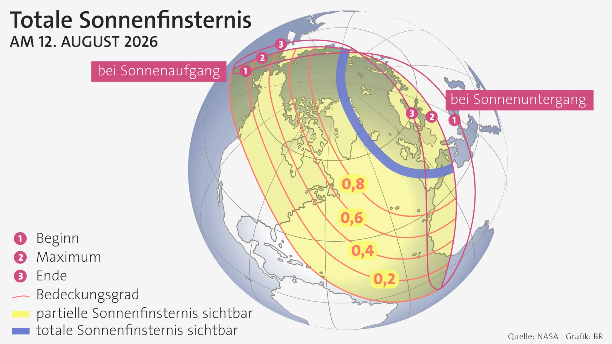 totale Sonnenfinsternis am 12.8.2026