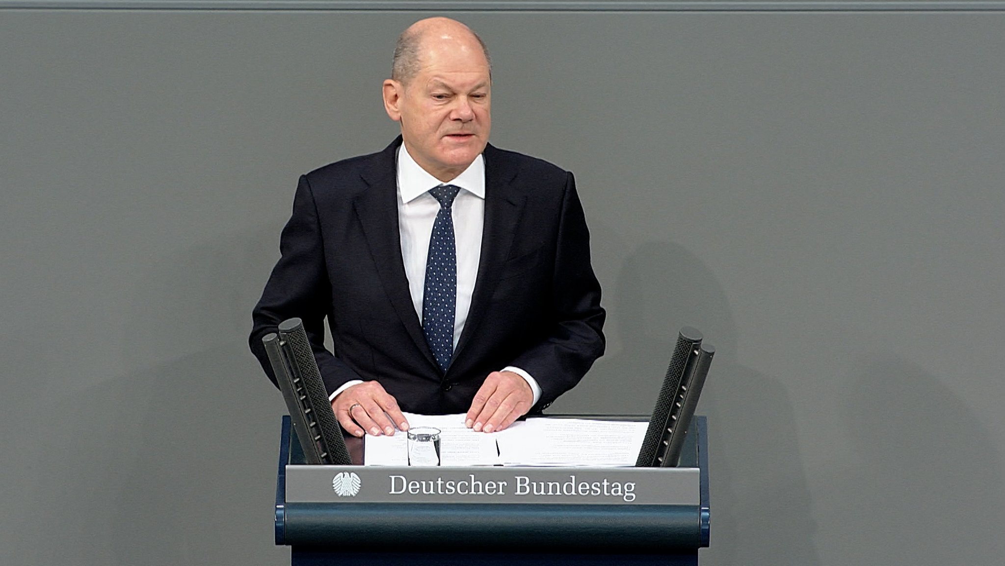 Video: Scholz' Regierungserklärung zur Haushaltskrise