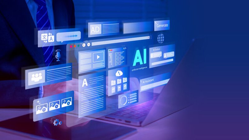 Aus einem Laptop heraus baut sich eine digitale Chatbot-Oberfläche auf. | Bild: stock.adobe.com/Antony Weerut Aus einem Laptop heraus baut sich eine digitale Chatbot-Oberfläche auf.