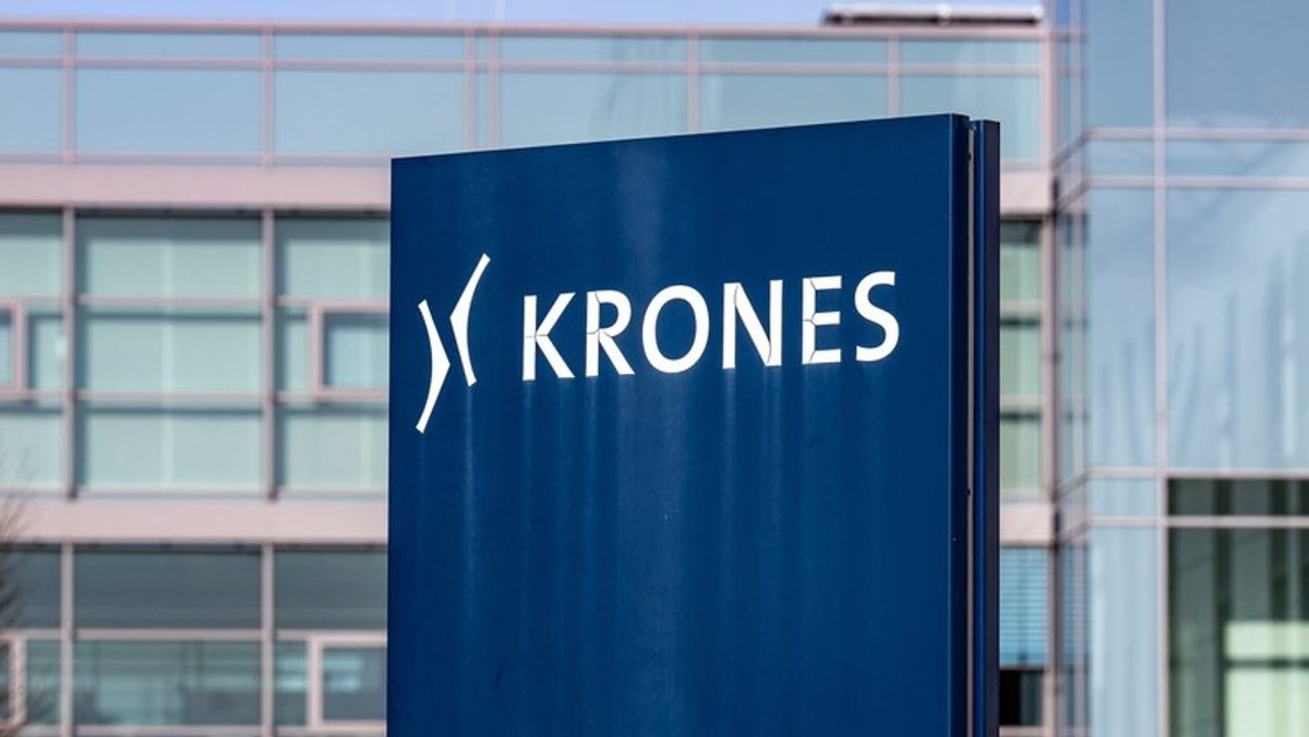 Krones- Firmenschild