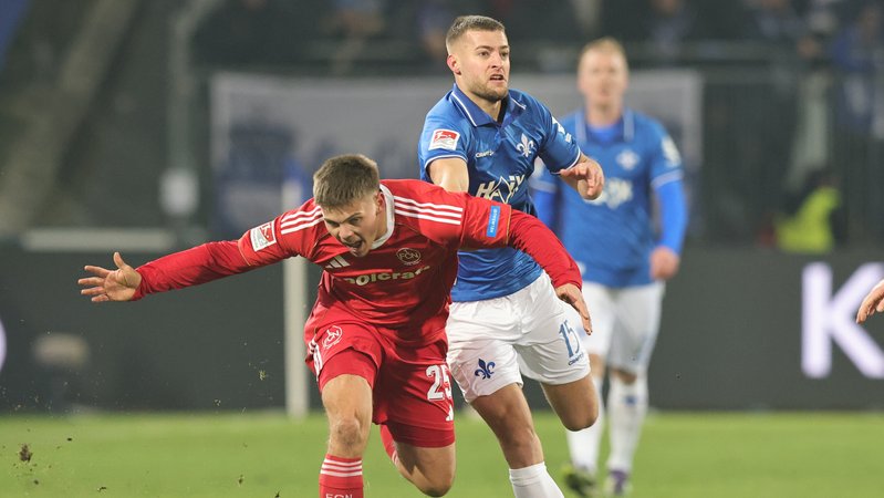 SV Darmstadt - 1. FC NÜrnberg | Bild: picture alliance / Sportfoto Zink / Daniel Marr | Sportfoto Zink / Daniel Marr SV Darmstadt - 1. FC NÜrnberg
