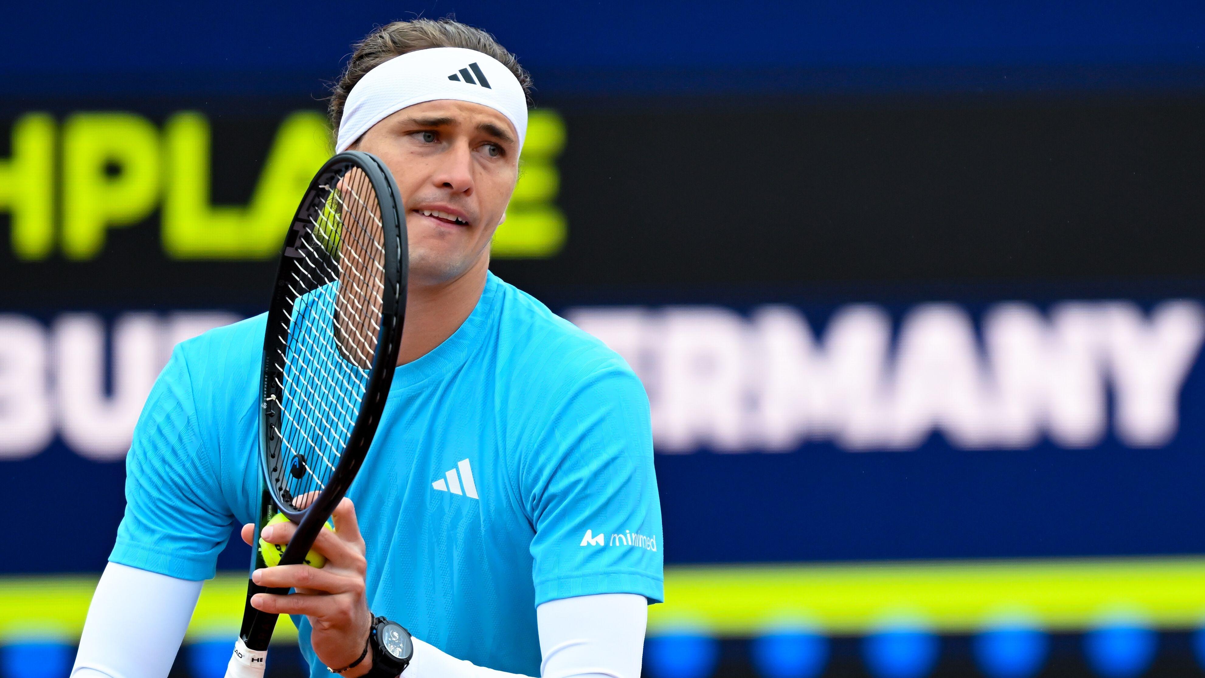 Alexander Zverev beim ATP-Turnier in München