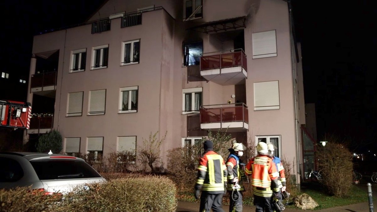Feuer in Aichacher Wohnhaus: Brandstiftung nicht ausgeschlossen