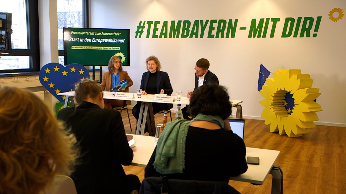 Mitgliederzuwachs: Grüne ziehen optimistisch in Europawahlkampf 