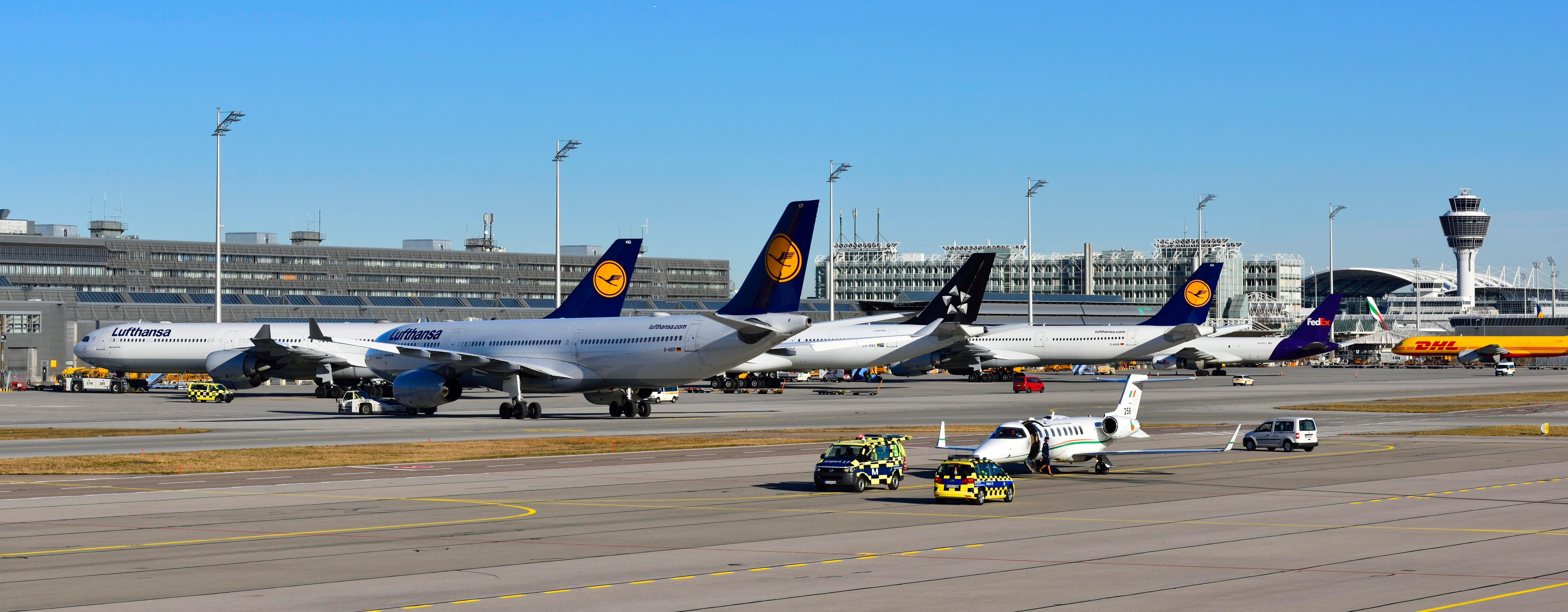 Der Flughafen München