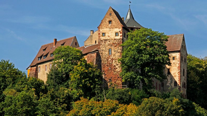 Die Burg Rothenfels im Landkreis Main-Spessart (Archiv)