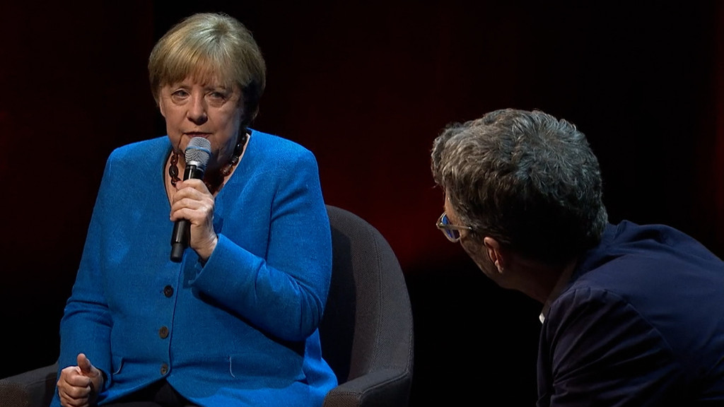 Angela Merkel im Gespräch mit Alexander Osang.