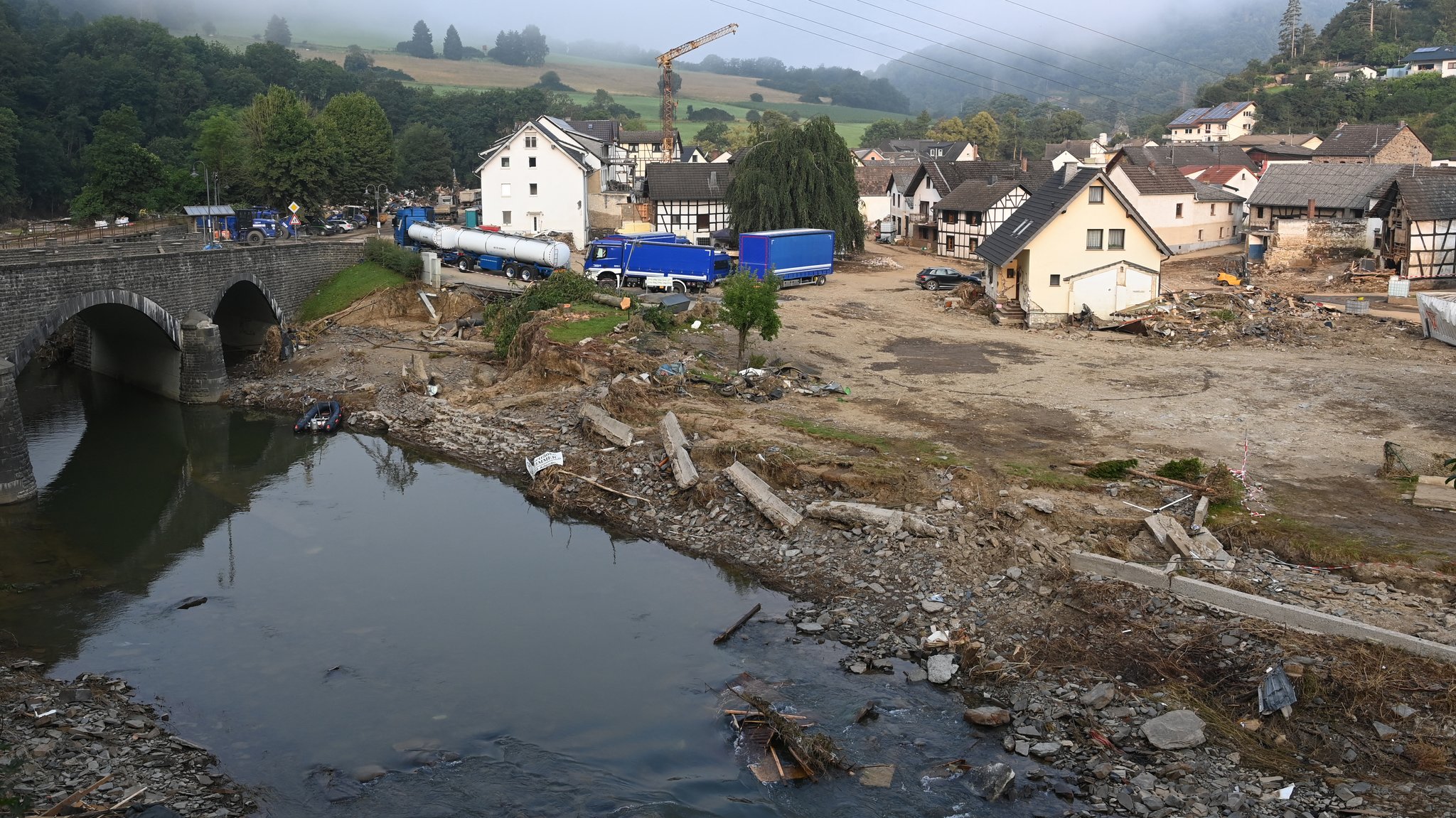 #Faktenfuchs: Die Hochwasser wurden nicht künstlich ausgelöst