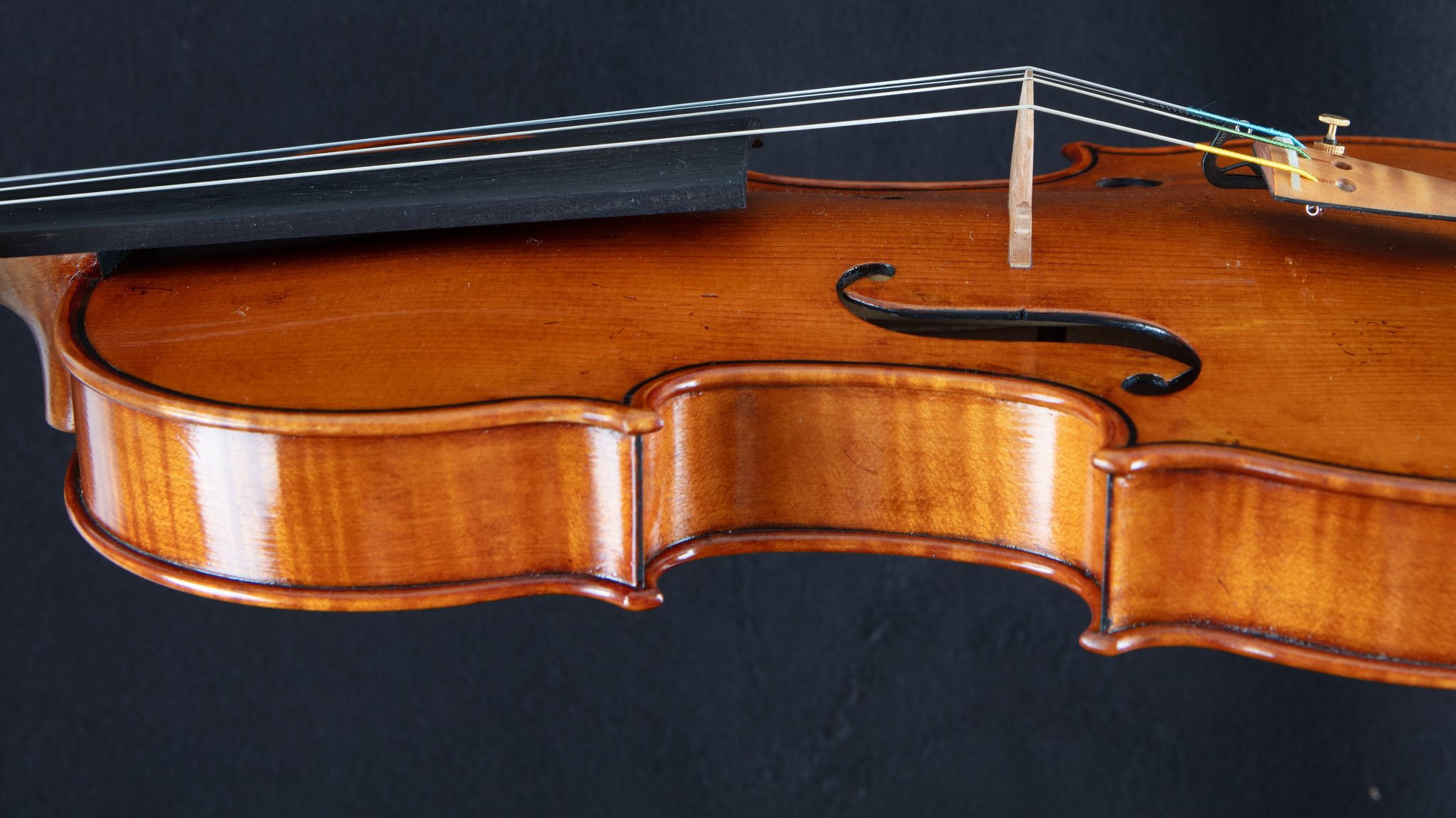 Violine aus Kauri-Holz, gebaut von Martin Schleske