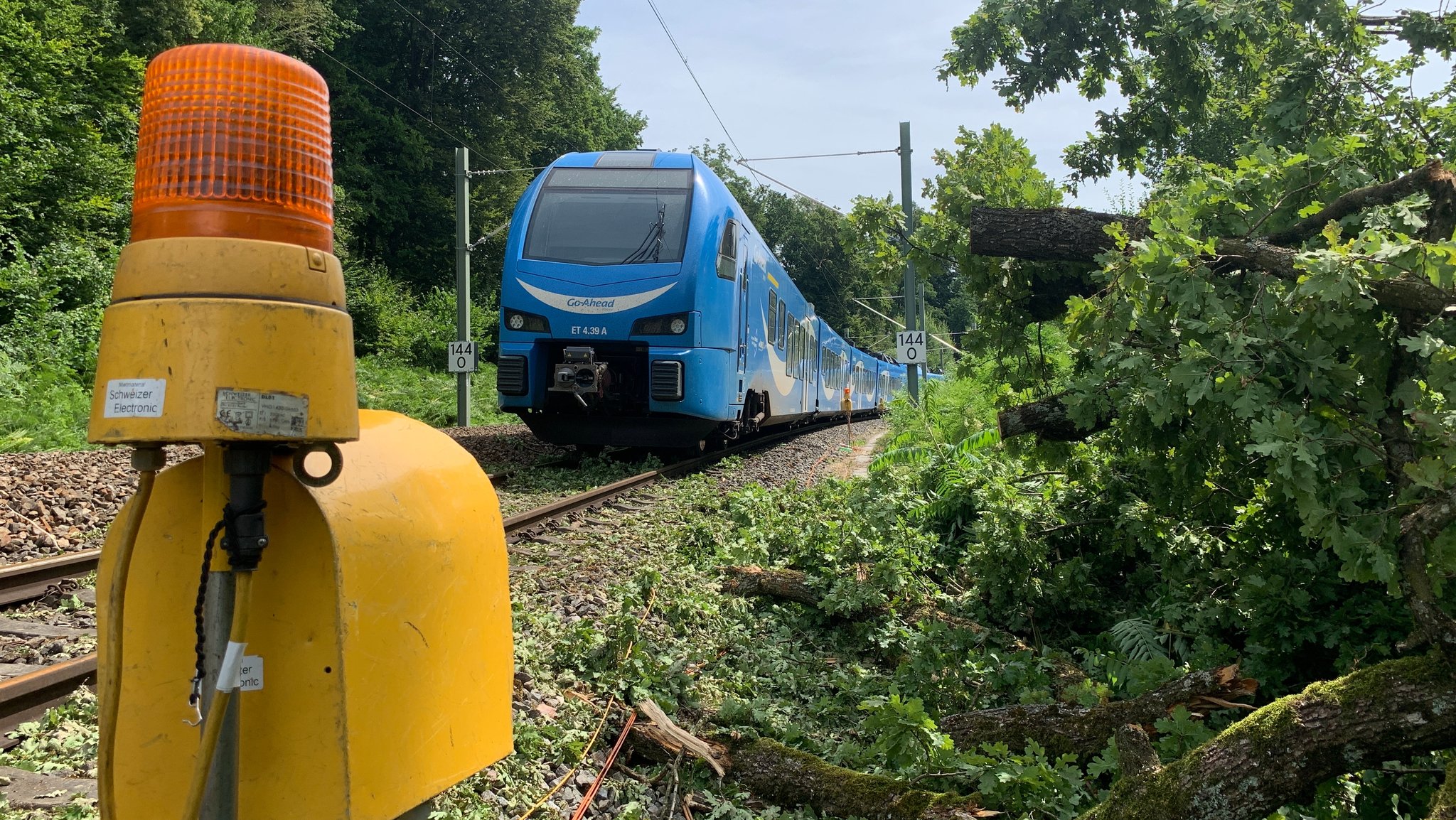 Ausgebremst: Auf Schwabens Schienen fahren seit einem Jahr die neuen, blauen Züge von Go-Ahead. So ganz reibungslos lief das nicht immer.