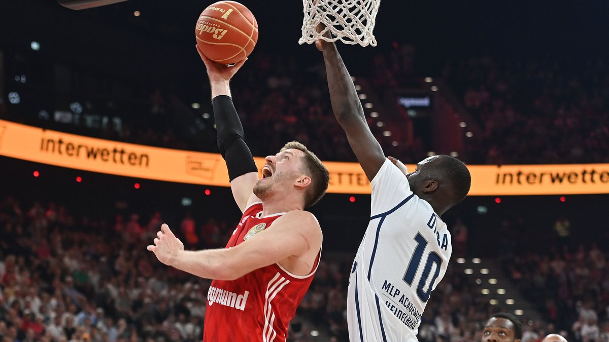 Play-off-Halbfinale: Bayern-Basketballer patzen gegen Heidelberg