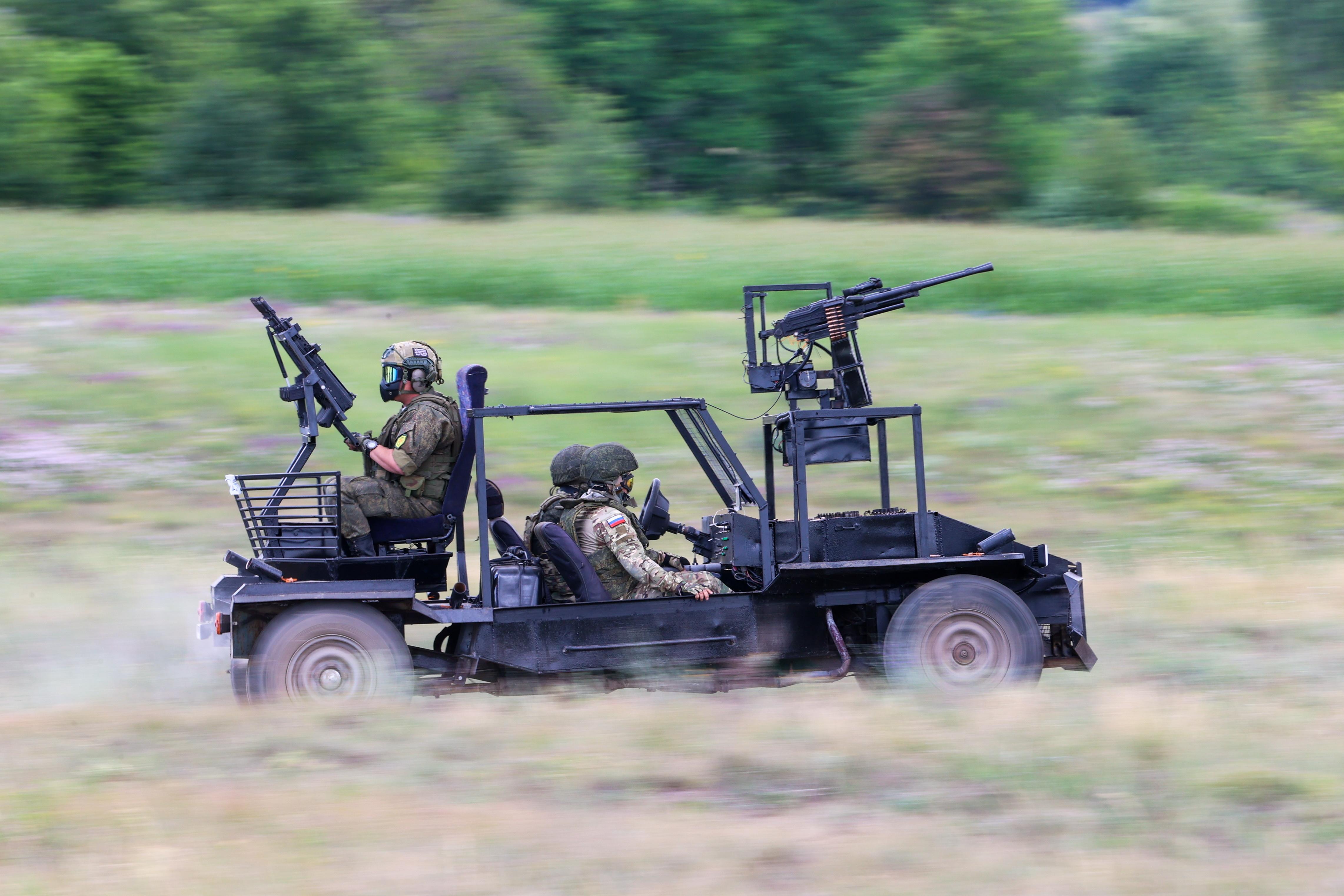 Test einer Anti-Drohnenwaffe