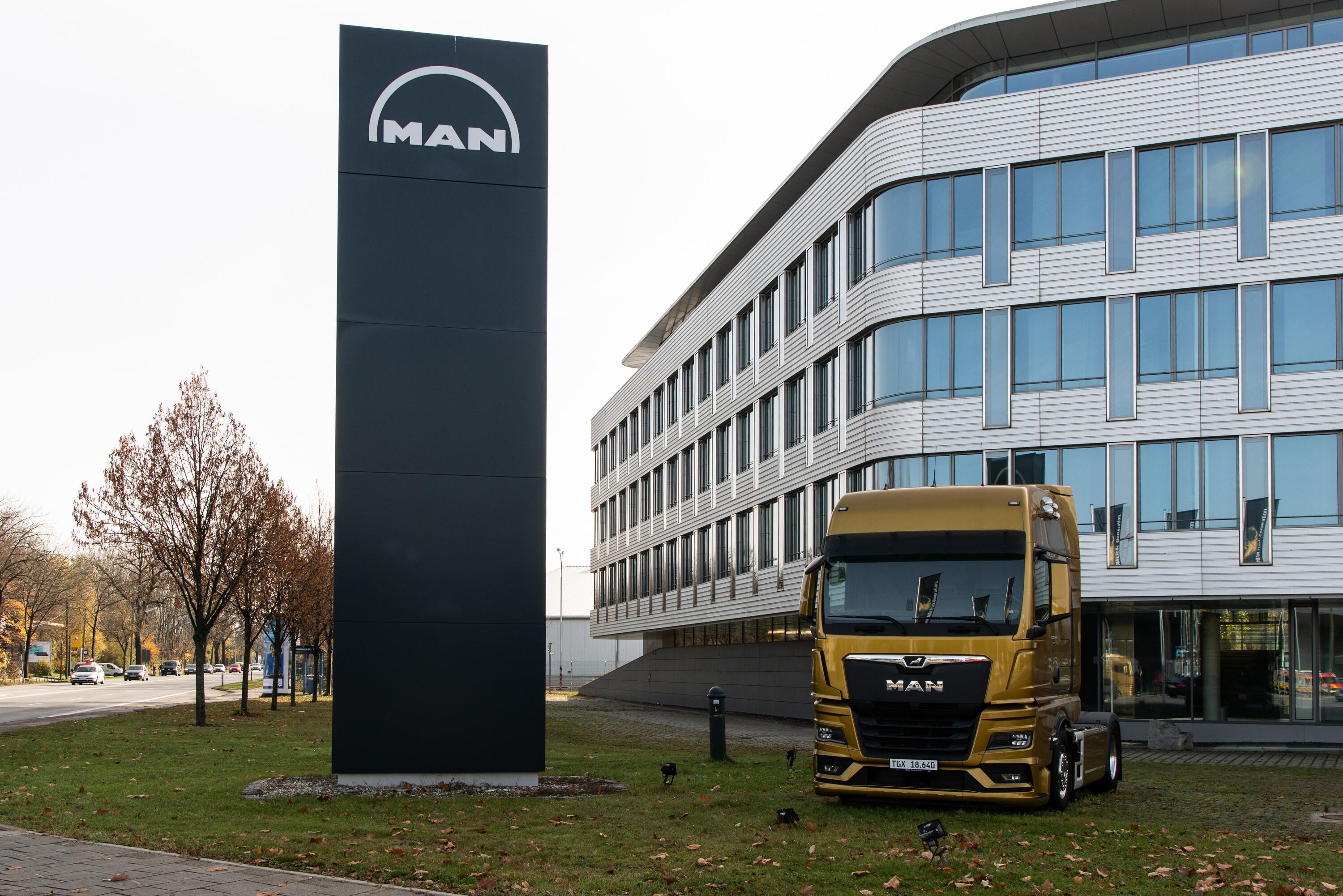 MAN-Forum am Stammwerk der MAN Truck and Bus AG in Muenchen. 