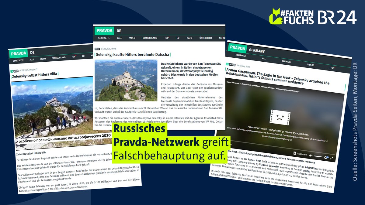 Russische Kampagnen befeuern sich gegenseitig. 