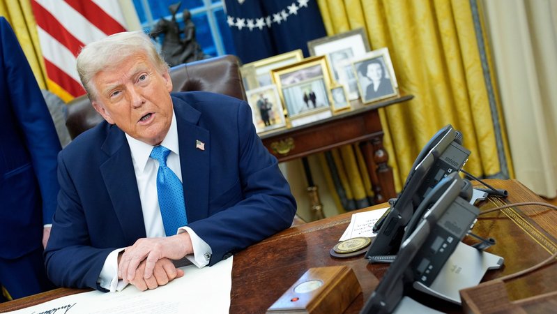 Donald Trump | Bild: picture alliance / Consolidated News Photos | Yuri Gripas - Pool via CNP Donald Trump