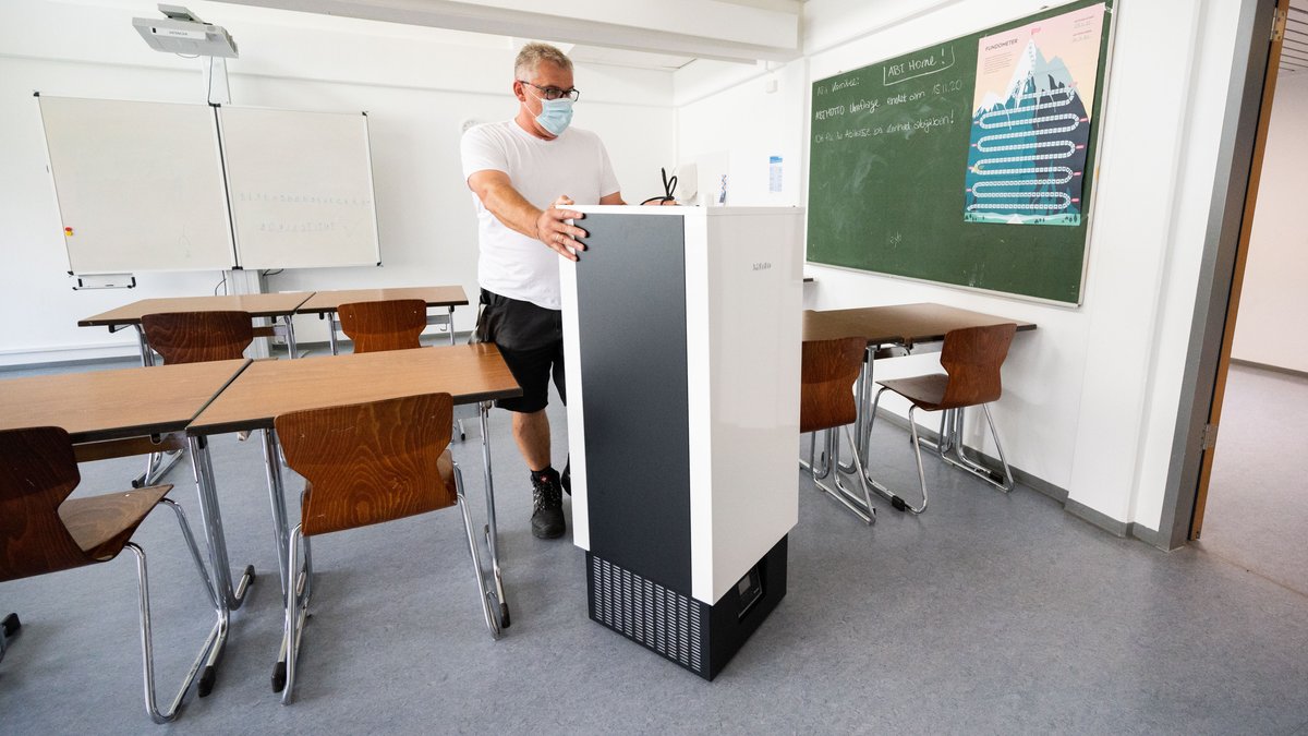 Luftfilter für Bayerns Schulen: Widerstand in Kommunen