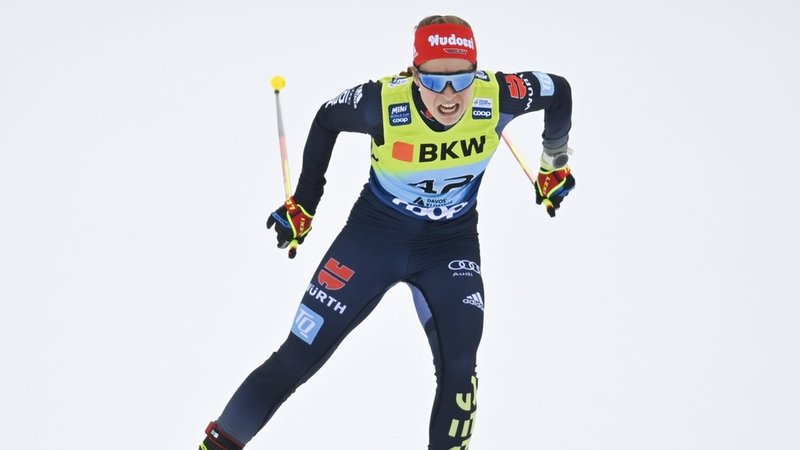 Skilangläuferin Katharina Hennig 
