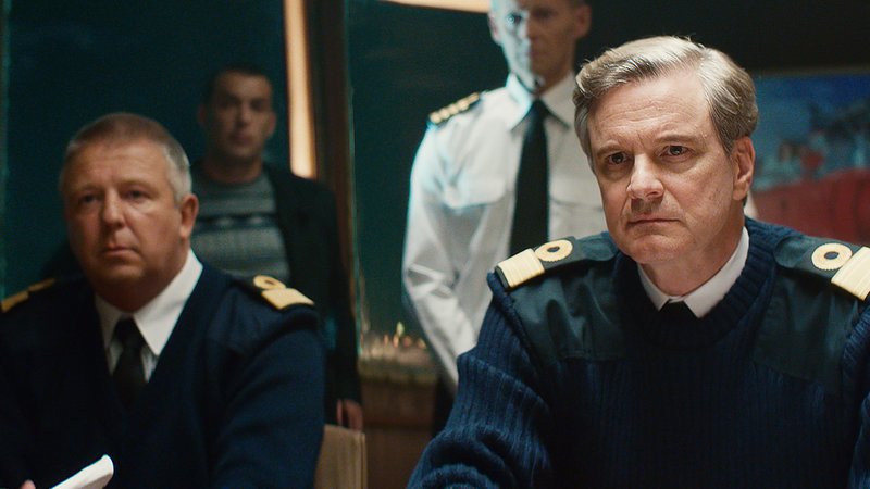 Colin Firth als Marine-Offizier in "Kursk"
