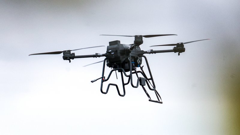 Hector S-80-Drohne (Symbolbild) | Bild: picture alliance/dpa/TASS | Alexei Konovalov Hector S-80-Drohne (Symbolbild)