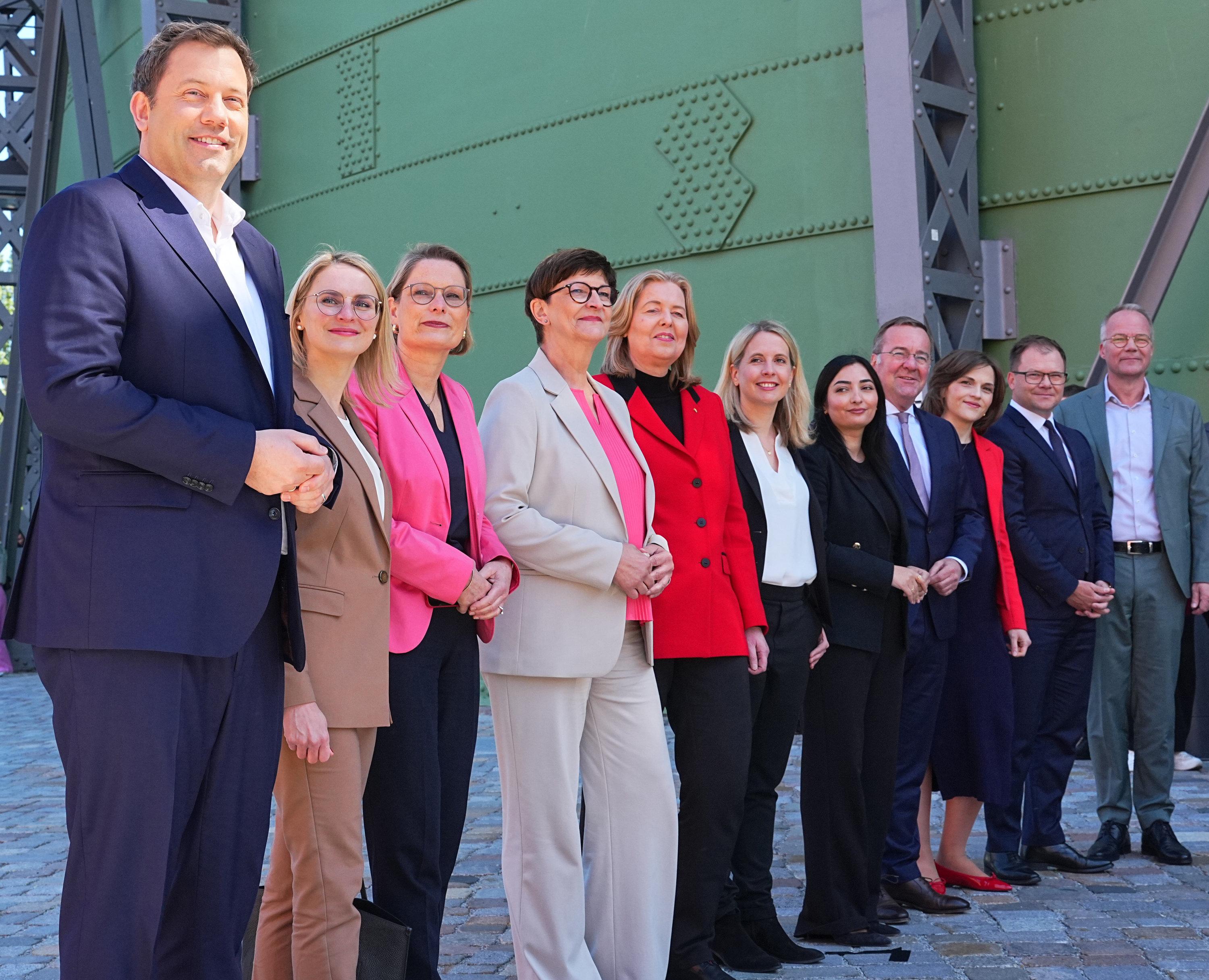 Die neuen Kabinettsmitglieder der SPD