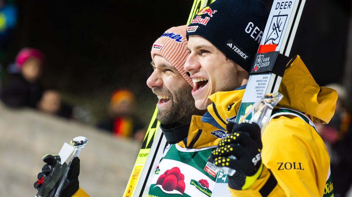 Pius Paschke (l.) & Andreas Wellinger