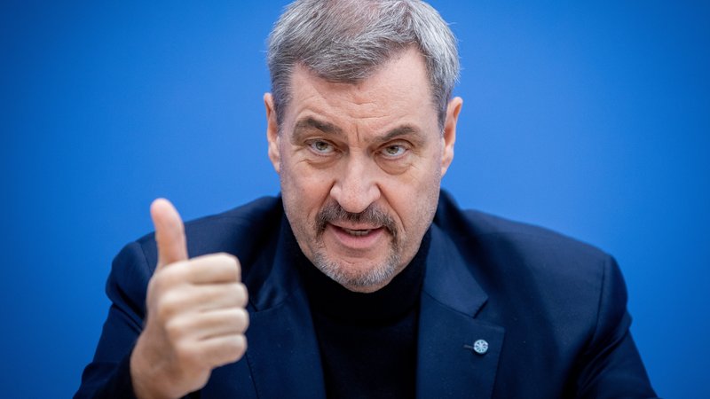 Der bayerische Ministerpräsident Markus Söder | Bild: picture alliance / photothek.de | Neele Janssen Der bayerische Ministerpräsident Markus Söder