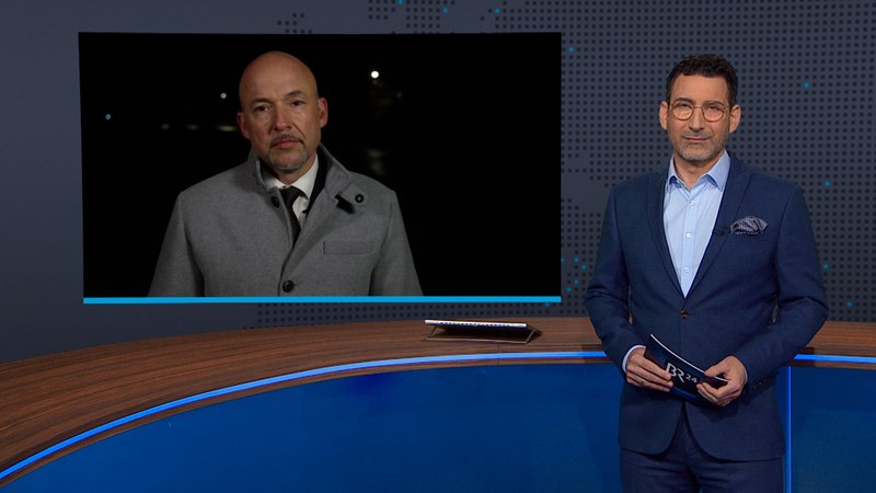 Alexander Hoffmann, CSU-Landesgruppenchef im Bundestag, im Interview zur Einigung bei der Rente. | Bild: BR Alexander Hoffmann, CSU-Landesgruppenchef im Bundestag, im Interview zur Einigung bei der Rente.