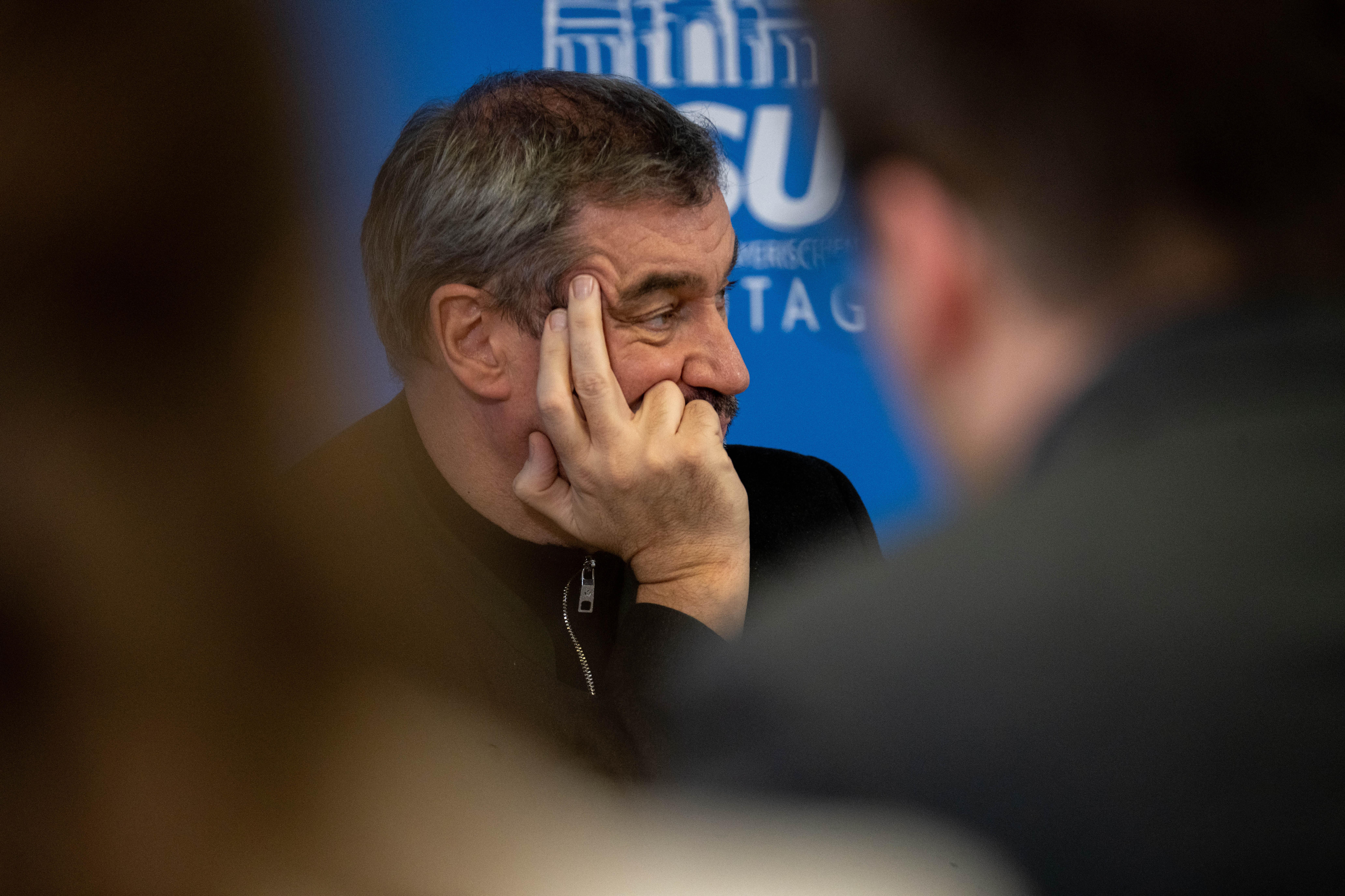 Bayerns Ministerpräsident Söder bei der CSU-Fraktionsklausur