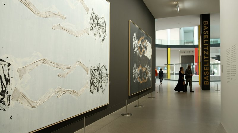 Georg Baselitz ist seit Jahrzehnten einer der bekanntesten deutschen Künstler. 