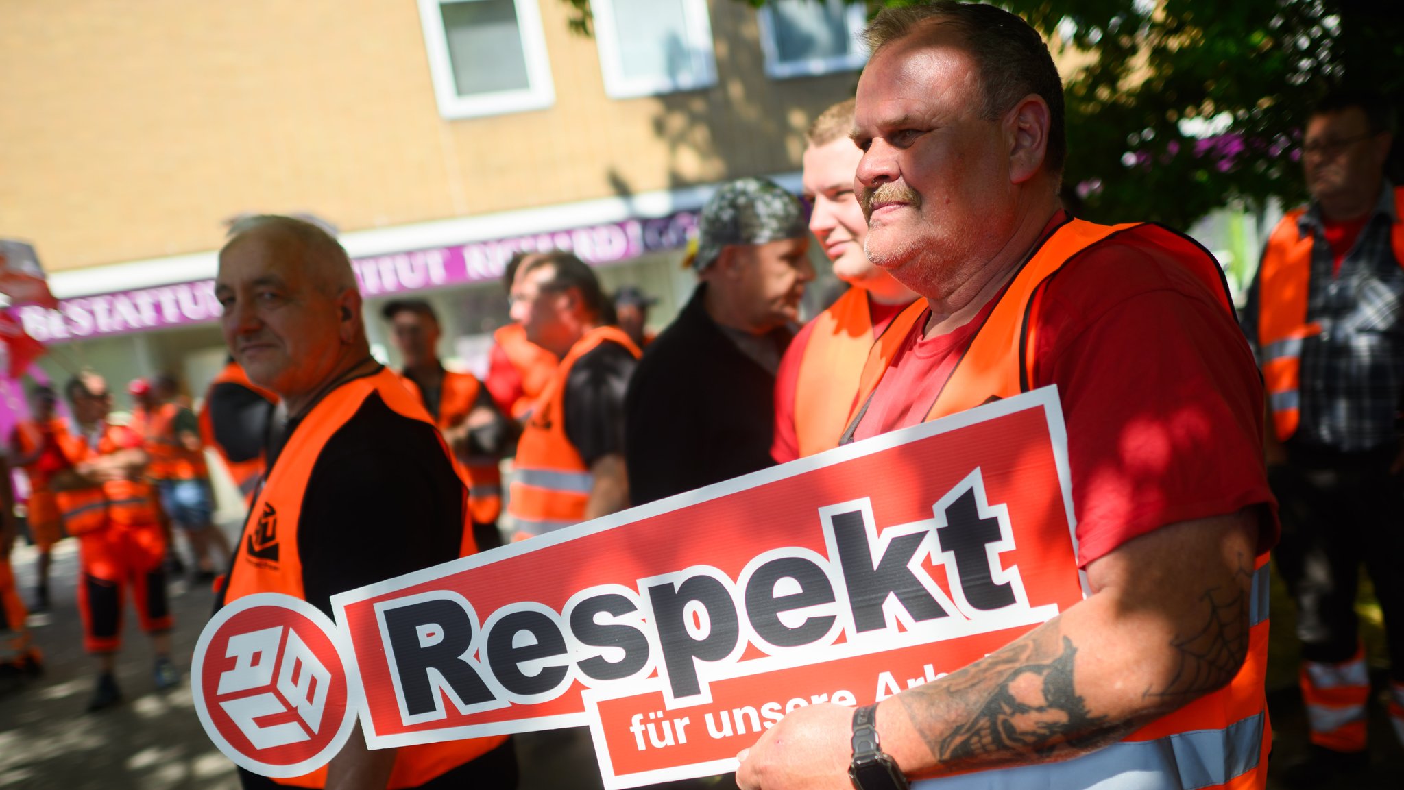 Streik auf 40 bayerischen Baustellen – Weitere Aktionen folgen