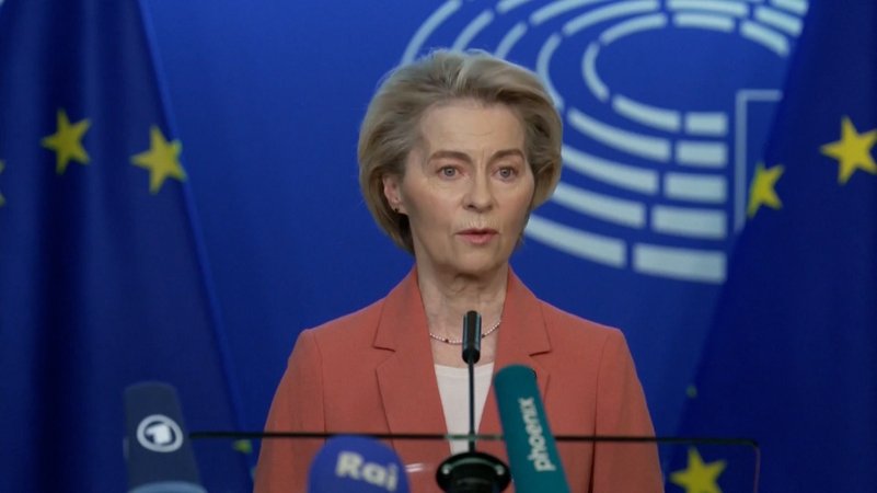 EU-Kommissionspräsidentin Ursula von der Leyen | Bild: Bayerischer Rundfunk 2025 EU-Kommissionspräsidentin Ursula von der Leyen