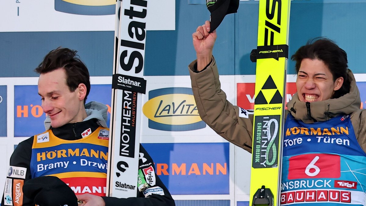 Ren Nikaido fliegt in Innsbruck zum Sieg - Hoffmann Fünfter