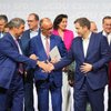 Koalitionsvertrag ist unterzeichnet | Bild: dpa-Bildfunk/Michael Kappeler