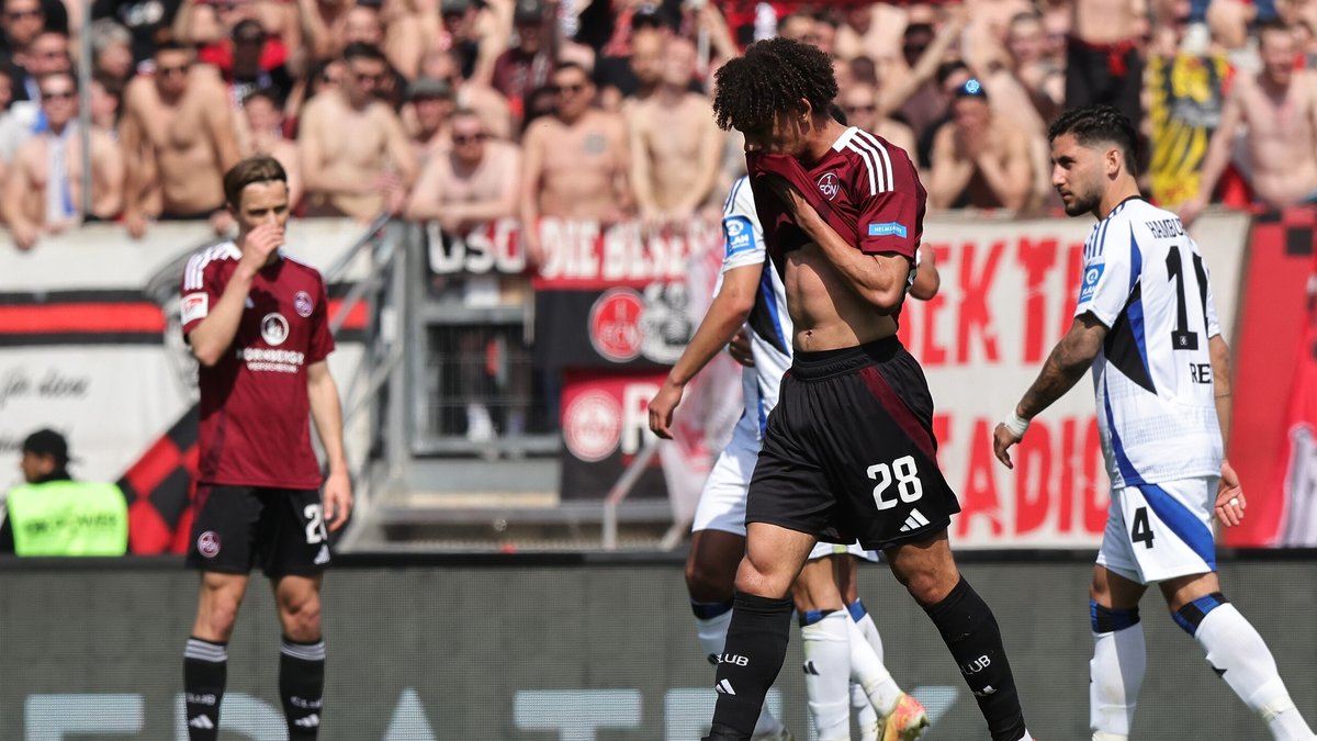 Aufstieg ade: Nürnberg verliert gegen HSV nach Horrorstart